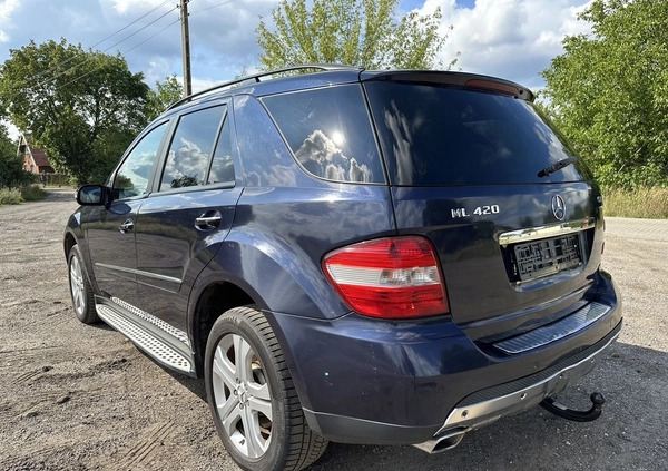 Mercedes-Benz ML cena 19900 przebieg: 233000, rok produkcji 2007 z Bydgoszcz małe 106